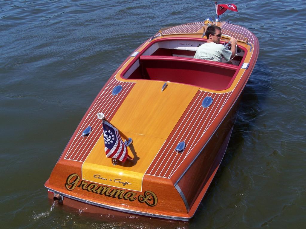 1950 chris-craft 18' riviera - the wooden runabout company