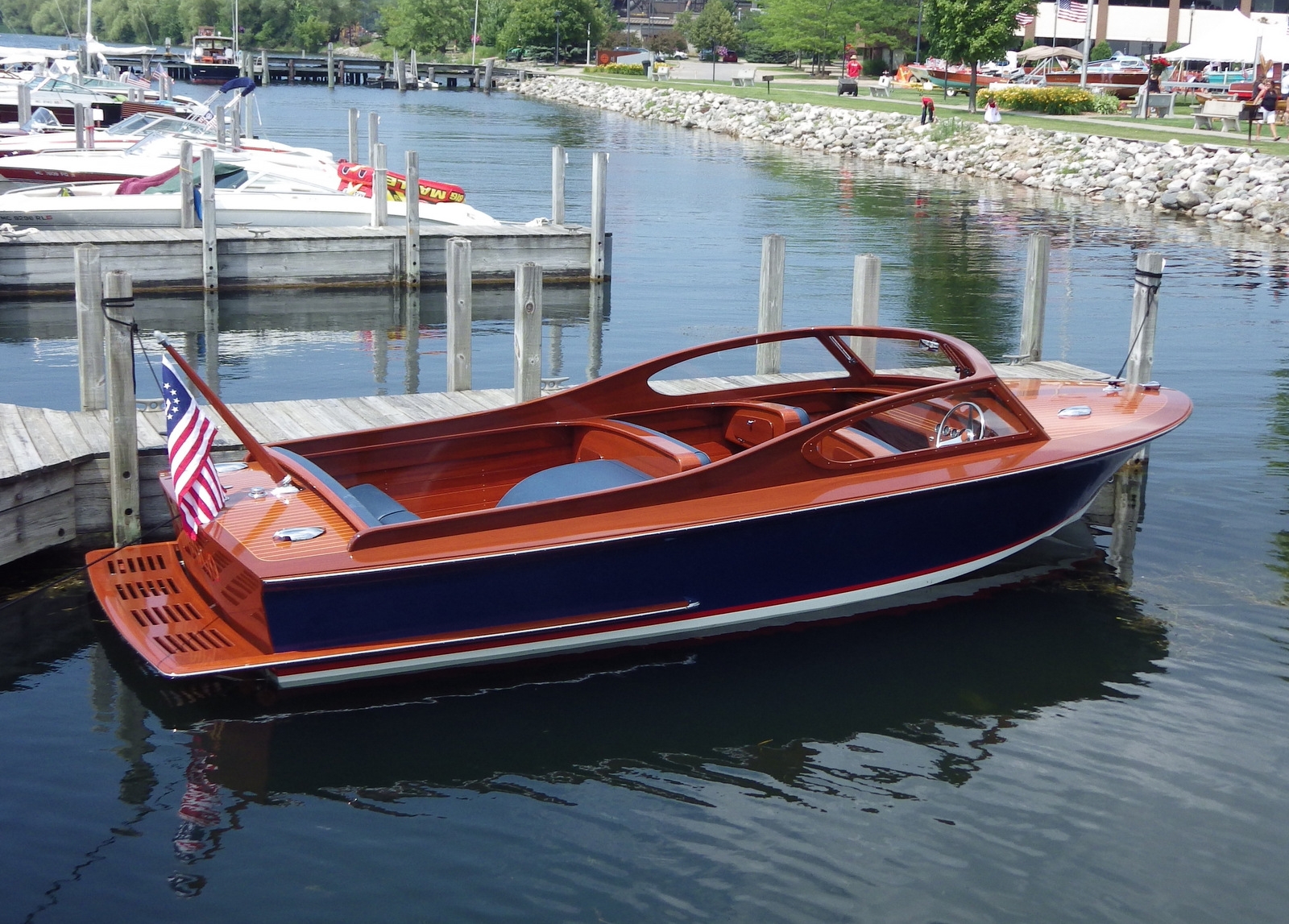 Modern wooden boat designs